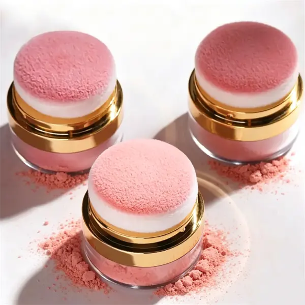 Lazy powder blusher, quick makeup, make up at any time, 3-color powder blusher, enhancement color, cosmetics, Valentine's Day gifts.