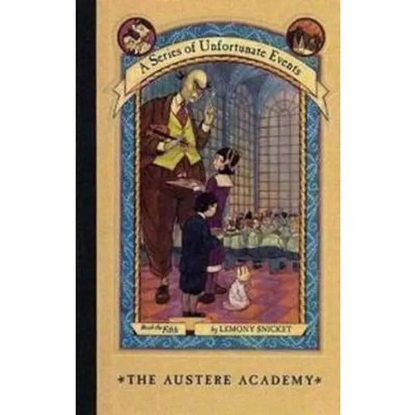 USED Book - The Austere Academy (A Series of Unfortunate Events, Book 5) by Lemony Snicket (Paperback) - english