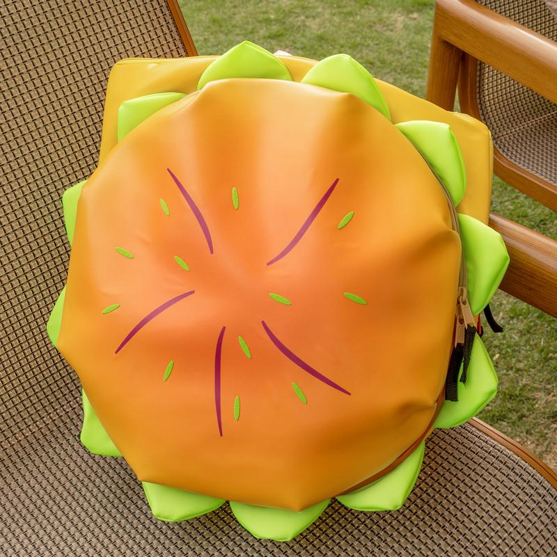 Large leisure Fashionable Novelty Hamburger Design Backpack, Cute Volume Backpack with Adjustable Strap For Daily Used, Cute Student School Book Bag