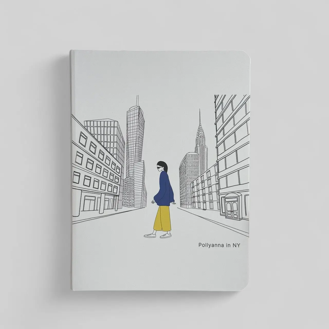 Minimalist Journal A5 | Notebook  "Pollyanna in NY"