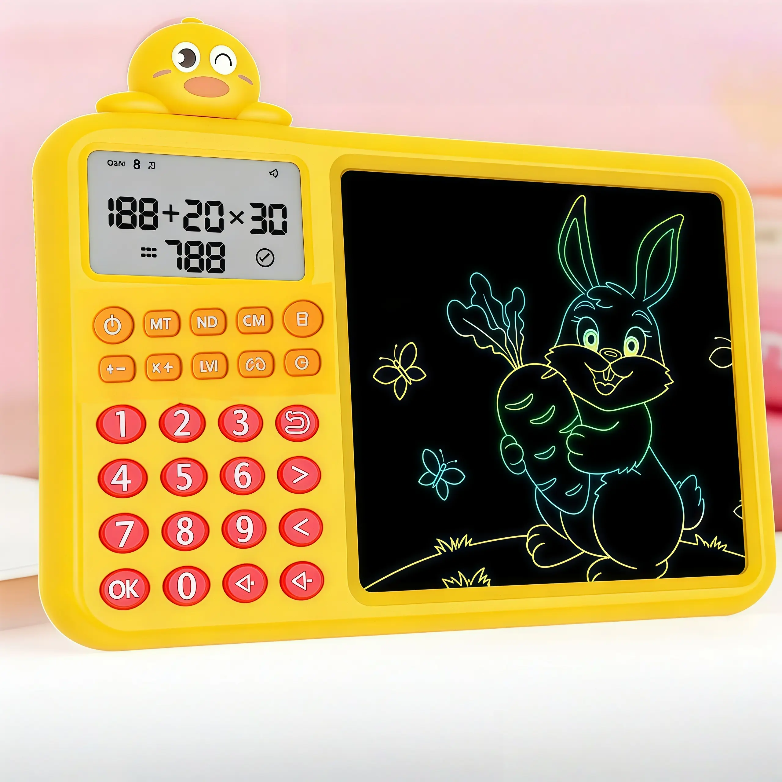 STEM Electronic Math Toy for Kids6+ I FunLearning Game for Addition,Subtraction,Multiplication & Divisionl Portable BrainTraining EducationalToy to Boost MathConfidence at Home & On-the-Go-s
