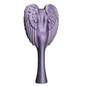 Angel Wings Comb, Non-Heat-Based Hair Brush, Sleek Design for Smoothing and Detangling, Single Item, Ideal for Heatless Styling Tools