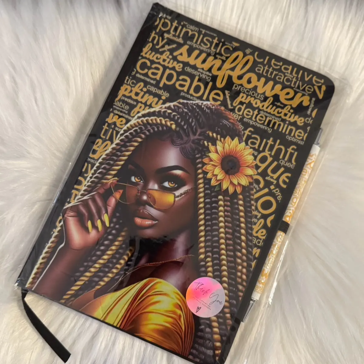 Sunflower Journal - Perfect for Note-taking and Sketching