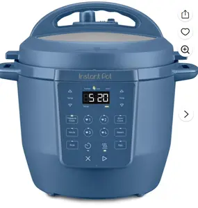 Instant Pot RIO Chef Series 6 Qt Pressure Cooker and Multi-Cooker - Day Dream Blue