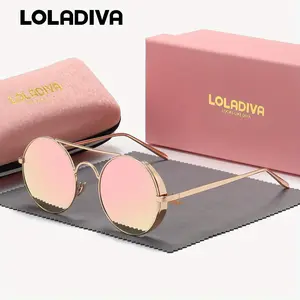 LolaDiva Unisex Casual Full Frame Anti-Reflection Sunglasses Suitable for fashionable dressing and driving UV400