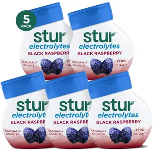 Stur electrolyte water enhancer, sugar-free, keto, vegan, with vitamin C & antioxidants. Healthcare Natural