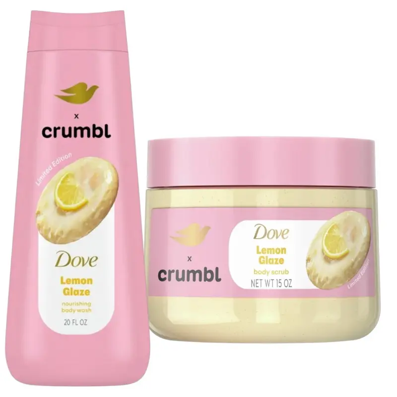 Lemon glaze scrub & lemon bodywash