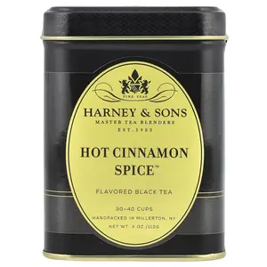 Harney & Sons Black Tea, Hot Cinnamon Spice™, 4 oz (112 g)