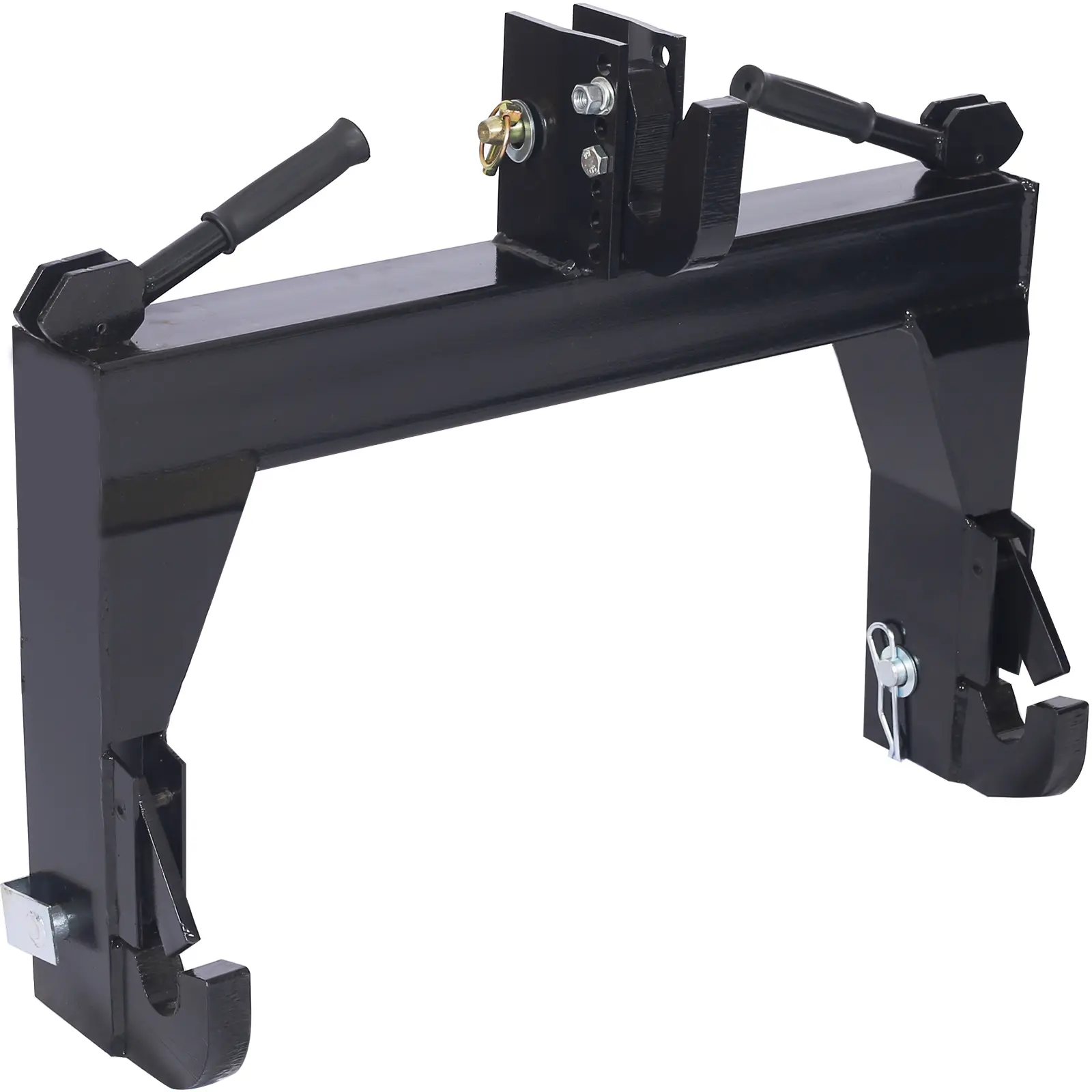DONEXT 3-Point Quick Hitch Tractor Attachment, 3000 LBS Lifting Capacity, 28.31" Arms, No Drilling, Heavy-Duty Rigid Alloy Steel, Effortless Operation for Boating Accessories & Industrial Use