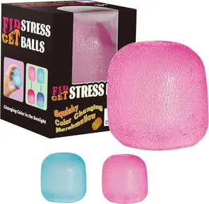 Toys Stress for Kids and Adults, Super Solid Squeeze Ball, Sensory for Stress Relief, Birthday, Easter Basket Stuffers and Party
