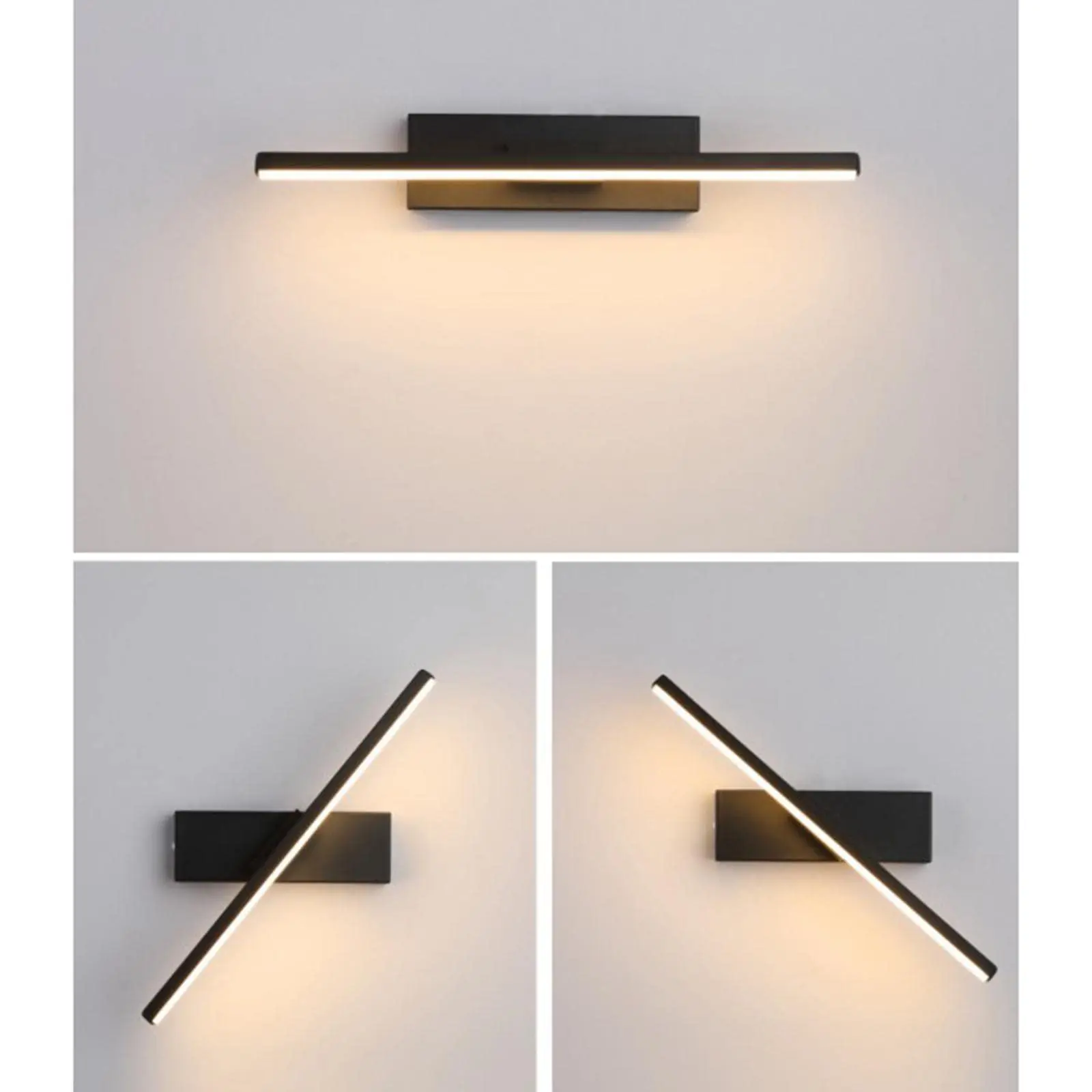 Modern Revolving Wall Lamp, USB Charging, Remote-Controlled Dimmable, 30cm For Bedrooms, Bedside Tables, Study Rooms, Living Rooms, Indoor Decorative Lighting Fixture, Indoor Room Lights
