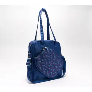 IHKWIP Quilted Pickleball Tote with Crossbody Strap