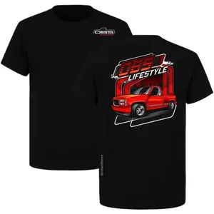 OBS Lifestyle Classic Truck Graphic T Shirt, Retro Chevy Pickup Streetwear Tee, Unisex for Men for Women, Menswear, 100% Cotton