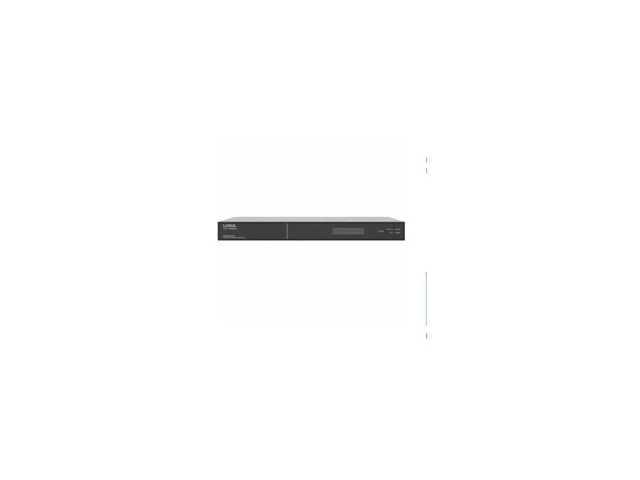 Luxul 1Gb L2/L3 Managed Switch - 16 PoE+, 2 Combo RJ45/SFP Rear-Facing Ports - TAA Compliant  SW-505-16P-R
