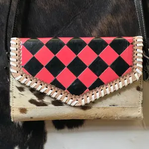 Scarlet Gambit Clutch Crossbody