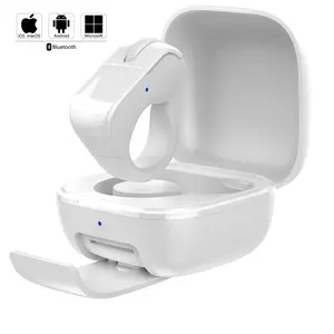 ZOZVO Bluetooth Remote control Scrolling Ring Finger Air Mouse with Touchpad for Tik_tok Instagram YouTube, Wireless Presentation Clicker, Video Scroller & Page Turn for Kindle APP, Remote for PowerPoint Slide,Selfie, Android,iOS and PC,Laptop,Mac,Tablet