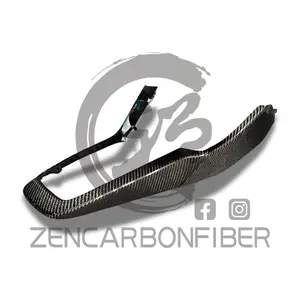 2012+ Ford Focus Carbon Fiber Shifter Bezel/ Center Console Trim Replacement