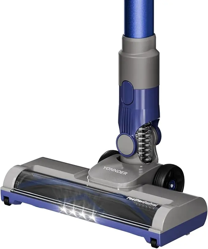 YONNDER E1 Vacuum Cleaner Replacement Floor Brush Head(Brush Roller included) bristle black