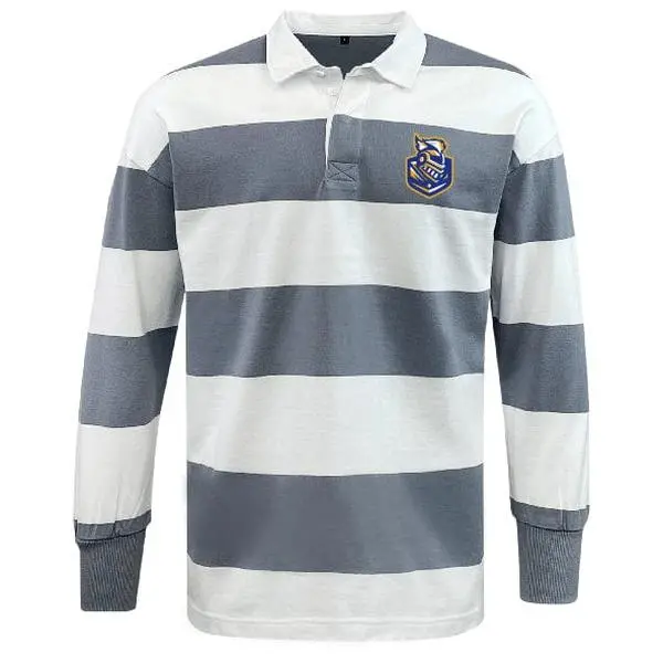 Malden Catholic Rugby Classic Long Sleeve Hooped Rugby Jersey