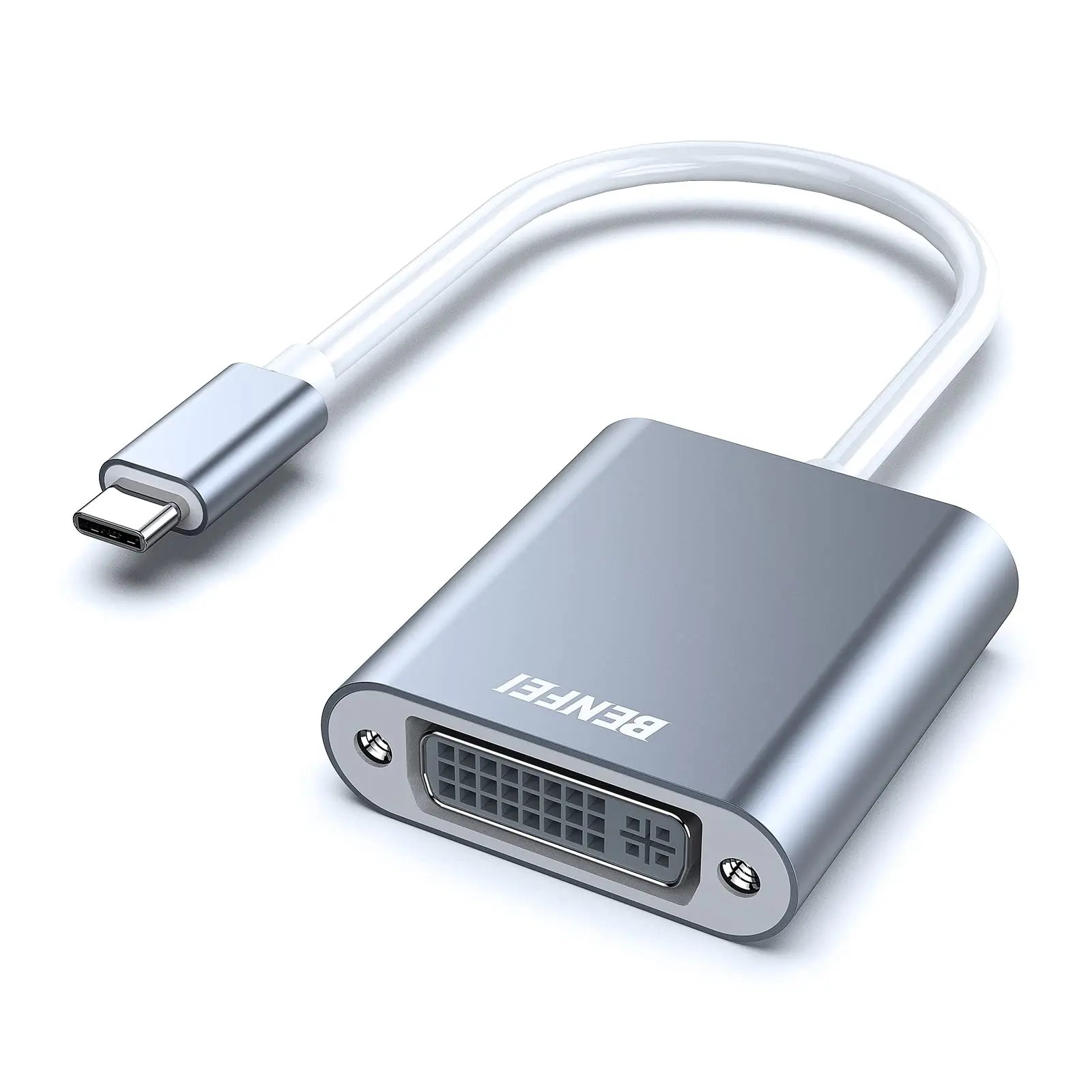 BENFEI USB C to DVI Adapter, Type-C to DVI Converter Thunderbolt 3/4 Compatible Accessories Cable Connector