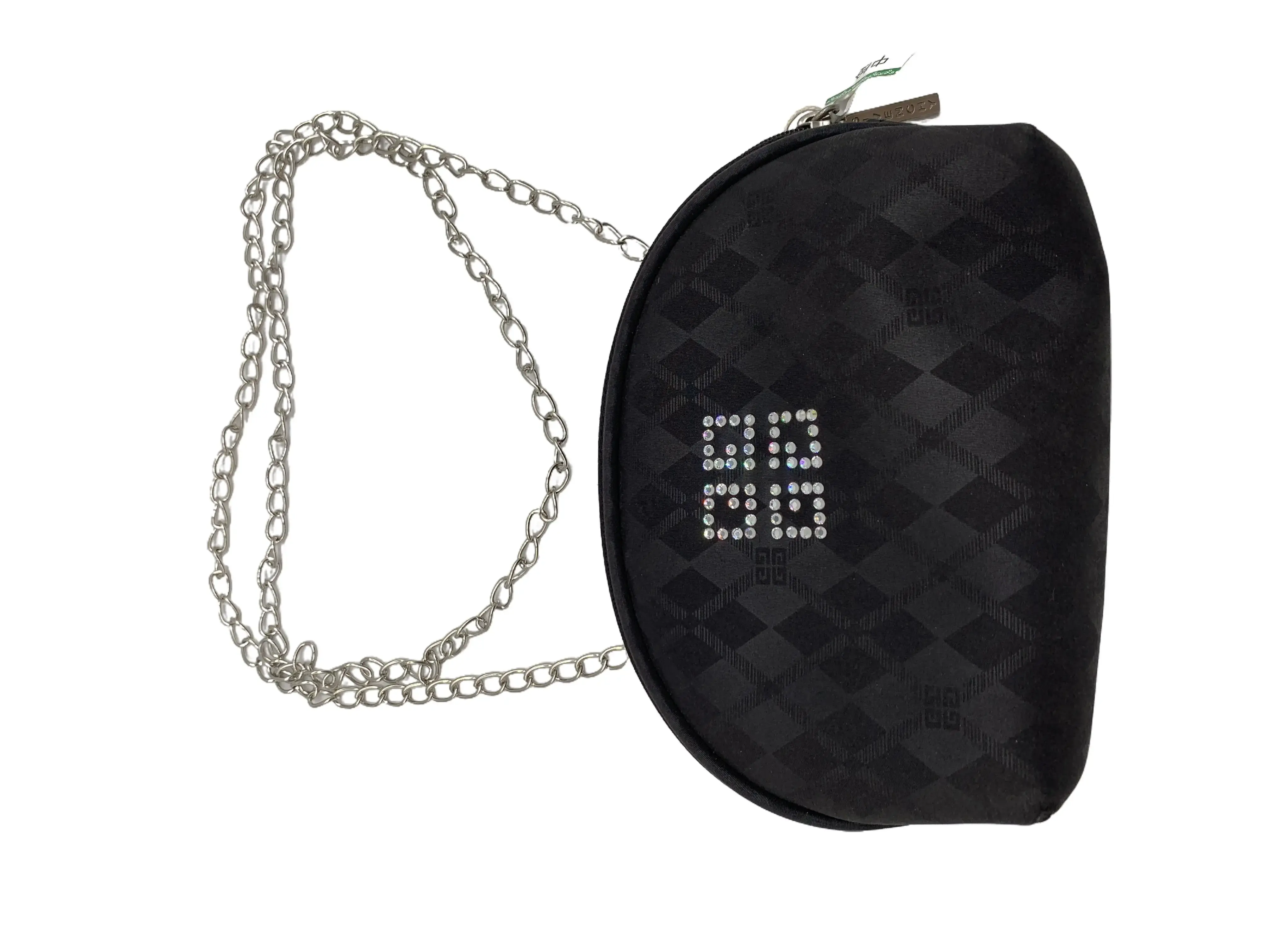 Pre-owned GIVENCHY Black Rhinestone Shell Crossbody Pouch/JJ04226231/6231