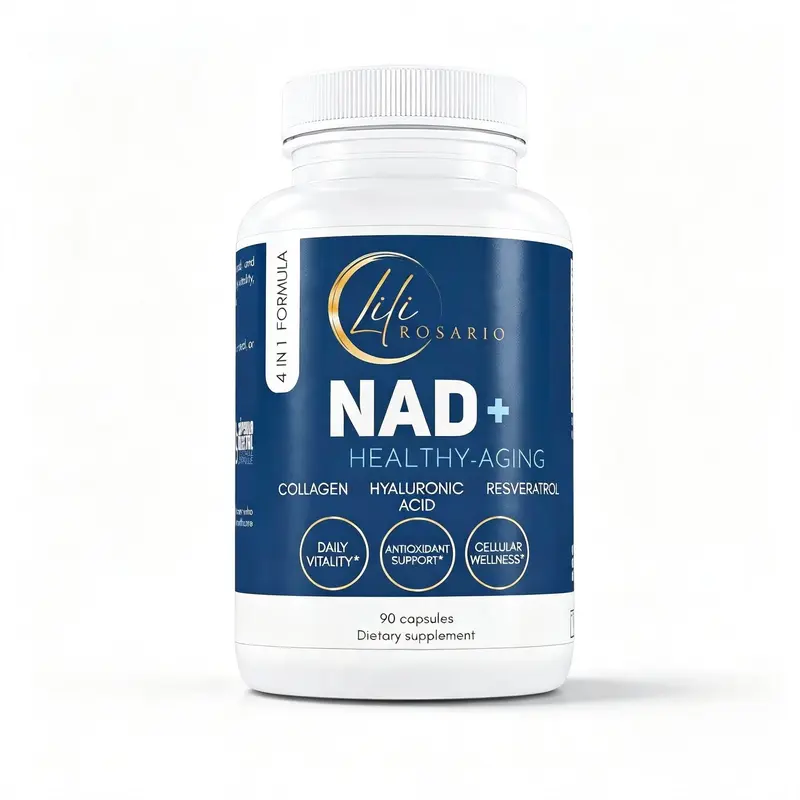 LILI ROSARIO NAD+ HEALTHY-AGING | 4 IN 1 FORMULA | 90 CAPSULES