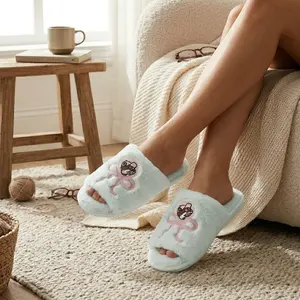 Buc-ee's Blossoms and Bows Slippers