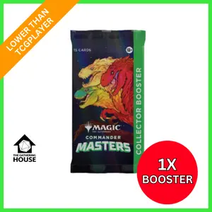1X CMM Collector Booster Pack - Commander Masters - MTG - Magic the Gathering