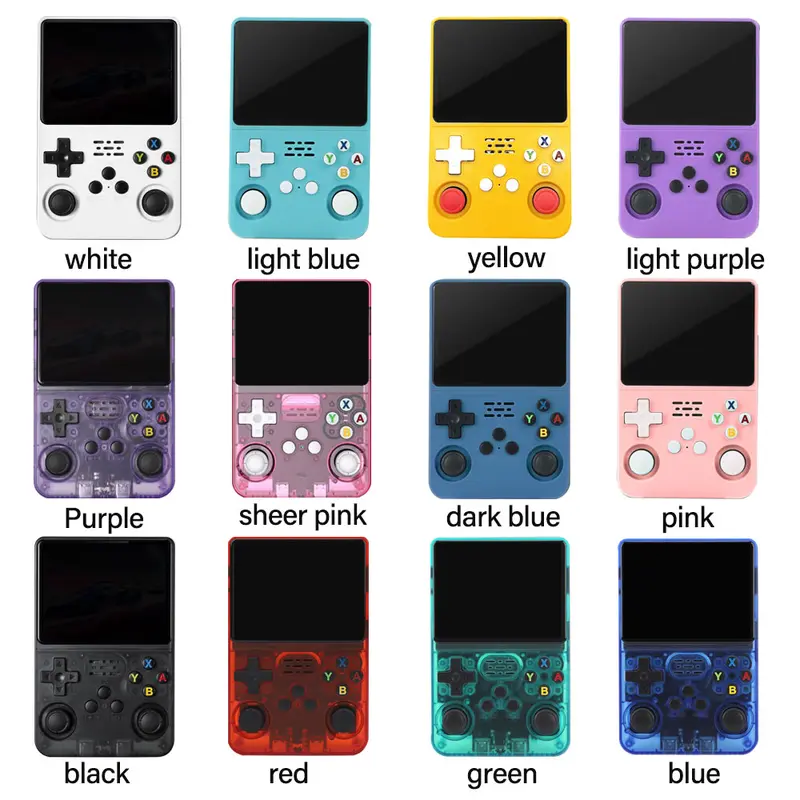 R36S Retro Video Handheld Game Console Linux System 3.5 in IPS Screen Built in 3000mAH Battery 32G+64G TF Card Preinstalled Gamess  for Christmas, Thanksgiving, Holiday Gift 2