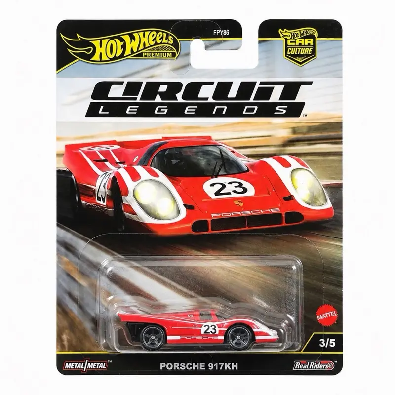 Porsche 917 Collectible Model Car - Premium Die-Cast Vehicle for Automotive Enthusiasts, Diecast toy