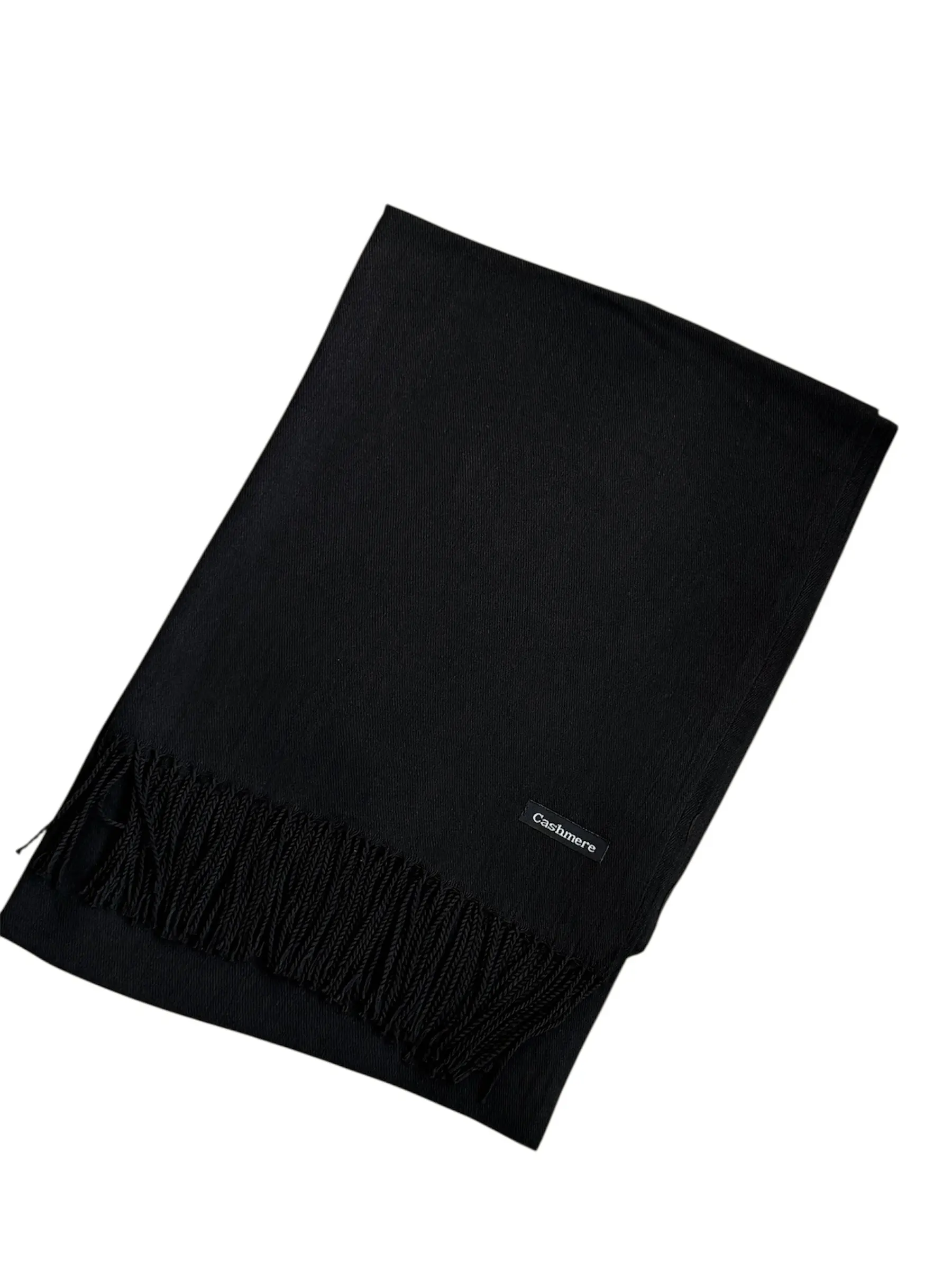 Khaki Plain Cashmere Hijab - Soft and Luxurious Fabric, Versatile Design for Everyday Wear