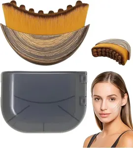 Lymphatic Drainage Massage Face Lymphatic Contour Brush Dry Brushing Face Brush