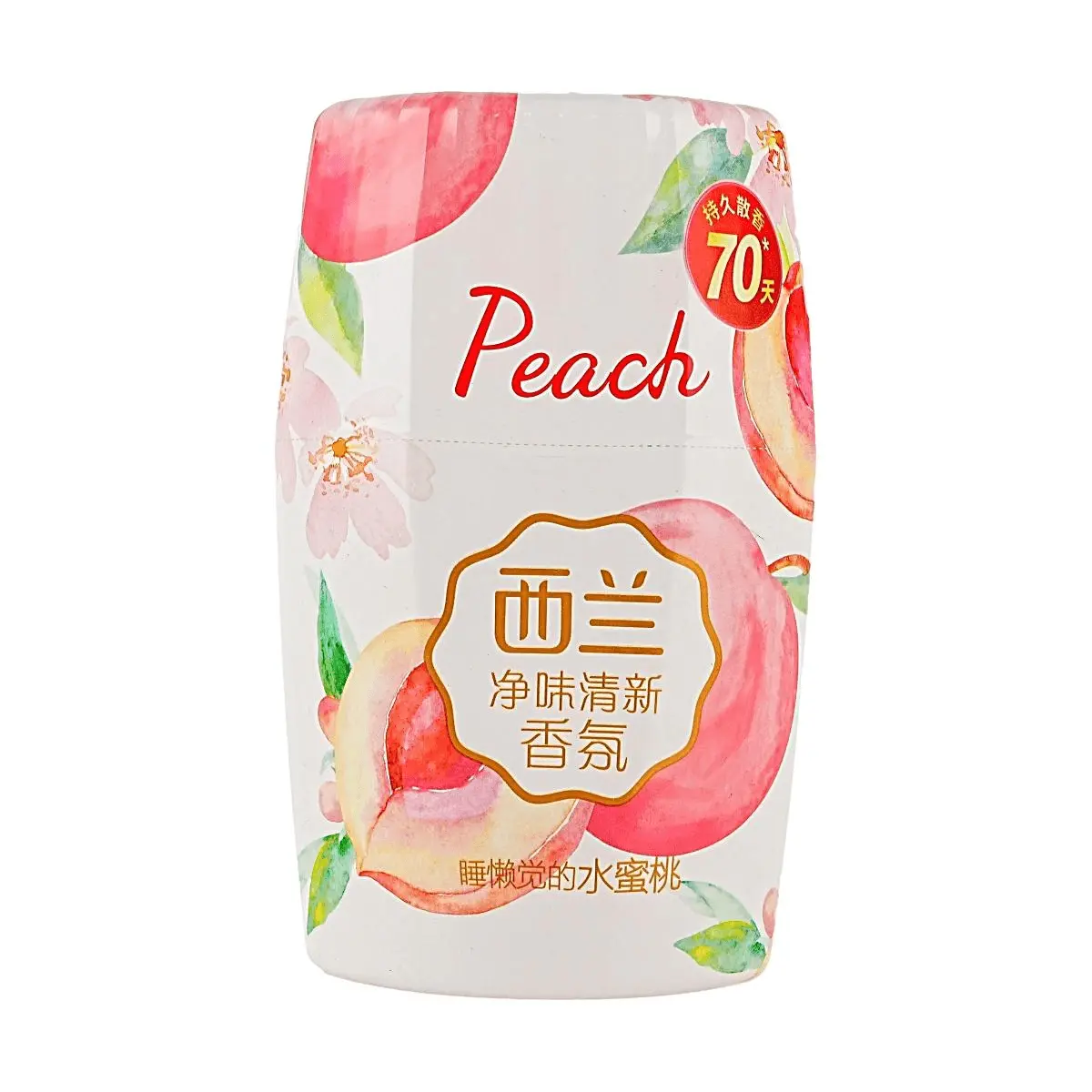 Cyrin Plug-In Fruity Peach Scented Air Freshener Liquid - 400ml Long-Lasting Odor Concentrate Car Fragrance, Home & Car Eliminates Odors Scented Deodorizer