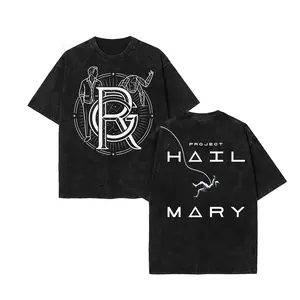 Dr Grace & Rocky Washed Tee, Future Moon Mission Tee, Space Exploration, First Crewed Test Flight Lunar Orbit Apparel