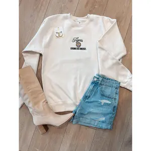 Classic LSU Embroidered Sweatshirt