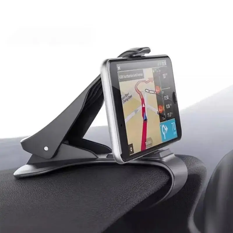 Universal Dashboard Car Phone Holder, Easy Clip Car Mobile Phone Mount Stand, GPS Display Bracket, Practical Phone Accessories