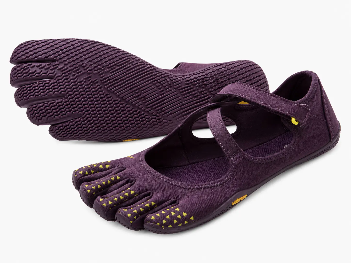Women's 5 Finger Shoes, Split-Toe Ballet Flats with a Barefoot Fit, Lightweight All-Season Design for Yoga, Pilates, and Dance, Indoor Sport, Dancing Shoes