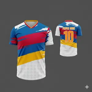 Color Rush Strike Football Jersey – Custom Name & Number | Dynamic Game Style 2026