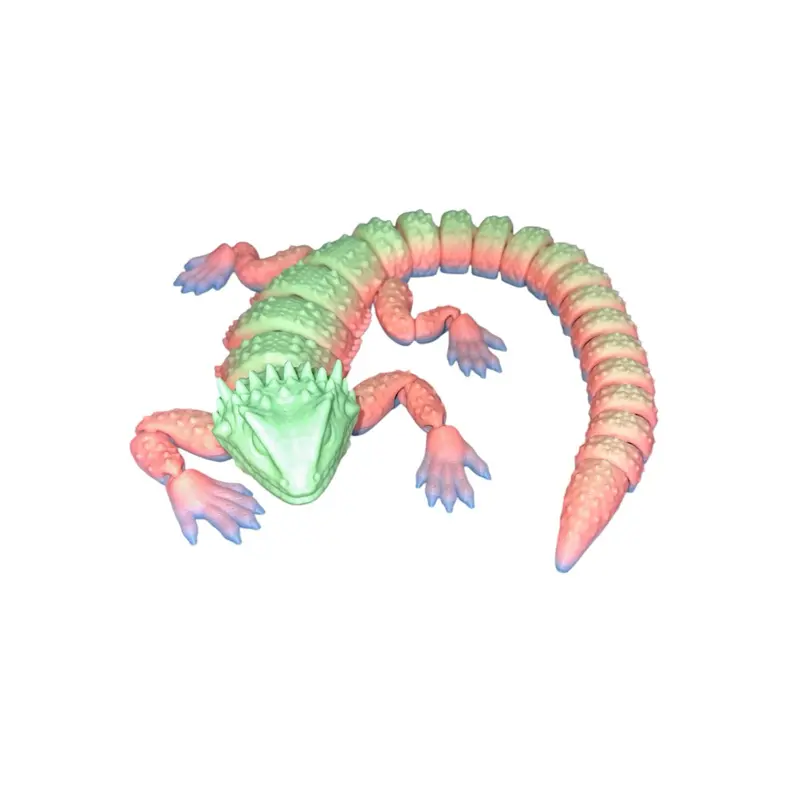 Flexi Bearded Dragon 16” – Long Articulated Dragon Lizard Toy
