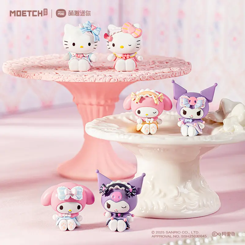 Sanrio characters X MINILIKE Sweet Lace Girl Series Moetch Bean blindbox