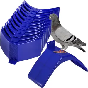 20-piece set of pigeon rest stands, lightweight pigeon perches, plastic bird perches, pigeon resting frames, suitable for parrots and other bird cage accessories