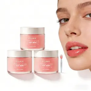 Berry-Infused Sleep Lip Mask 20g - Non-Greasy Lightweight Lip Treatment, Gentle Deep Hydration Moisturizer & Moisturizing, Overnight Lip Repair for Dry Chapped Lips, Daily Nourishing Hydrating Lip Care for All Skin Types Moisture Hydrate