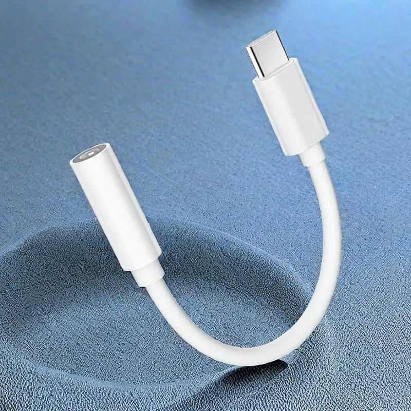 USB C to 3.5mm Audio Adapter, Auxiliary Cord, Headphone Adapter Cable, Type C Wired, Type C Accessories, Audio Accessory, Android USB, Adapter Cable for iPhone 15/15 Pro Max, Samsung S24/S23/S22/S21/S20/S10, Pixel 8 Pro/8/7a/7 Pro/6/5