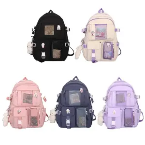 Lightweight School Backpack Daypack Large Capacity With Pockets