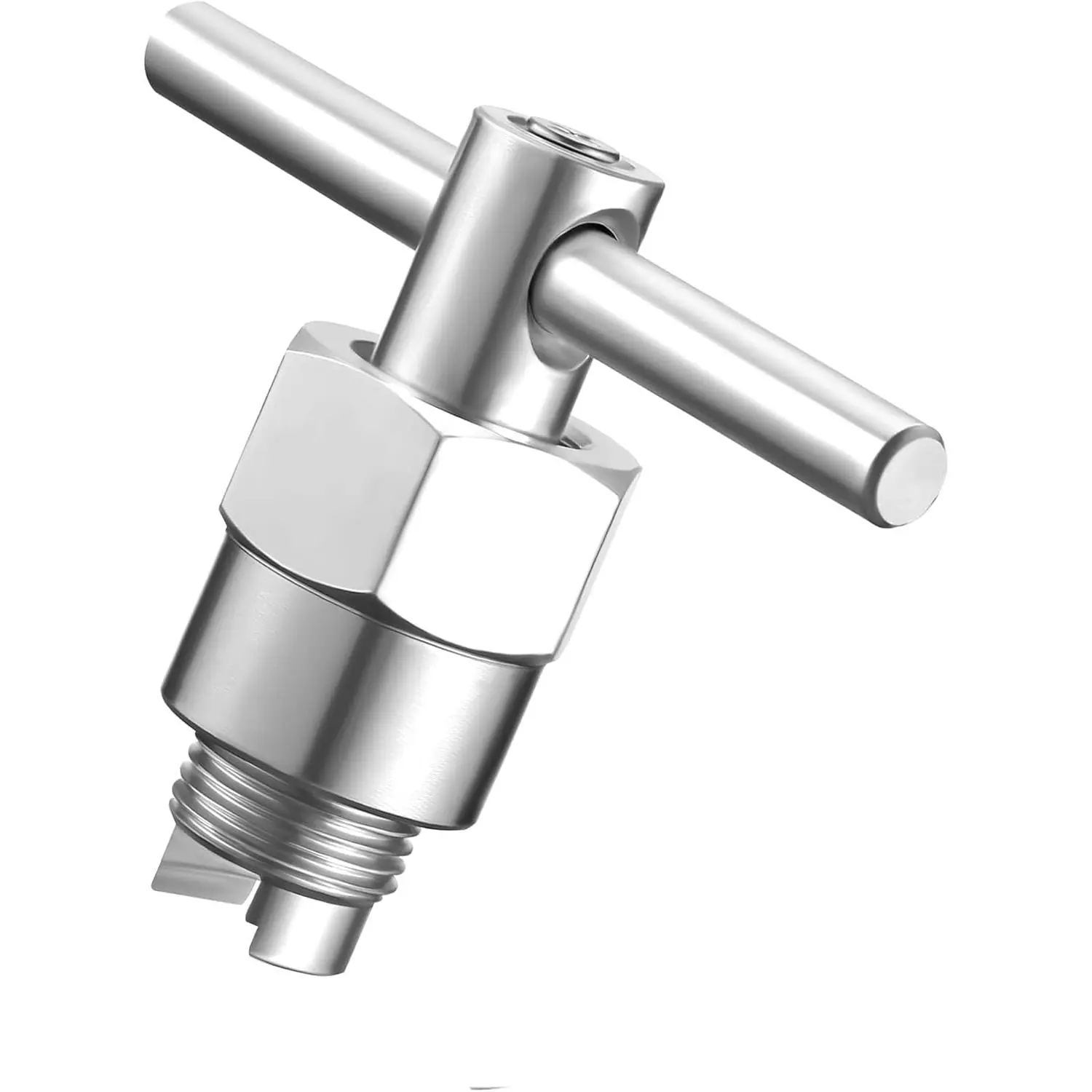 Sturdy Alloy Metal Moen Cartridge Puller Tool (Model 104421) - 10-24*2 5/8" Screw Included, Compatible with Moen 1200,1222,1225 Single Handle Cartridges, for Faucet Removal & Shower Core Replacement