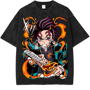 Fire Anime Warrior Shirt