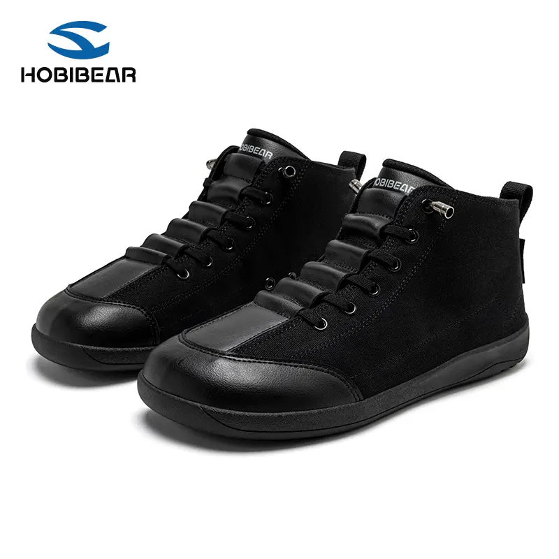 Men's Barefoot Boots, Minimalist High-Top Canvas Walking Shoes with a Wide Toe Box for All Seasons Outdoors, Footwear, Slip On, Rubber, All‑Season Use Men's Barefoot Boots, Minimalist High-Top Canvas Walking Shoes with a Wide Toe Box for All Seasons Outdoors, Footwear, Slip On, Rubber, All‑Season Use