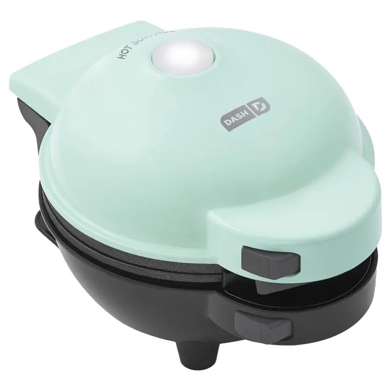 Dash 6088618 Aqua Plastic Waffle Maker