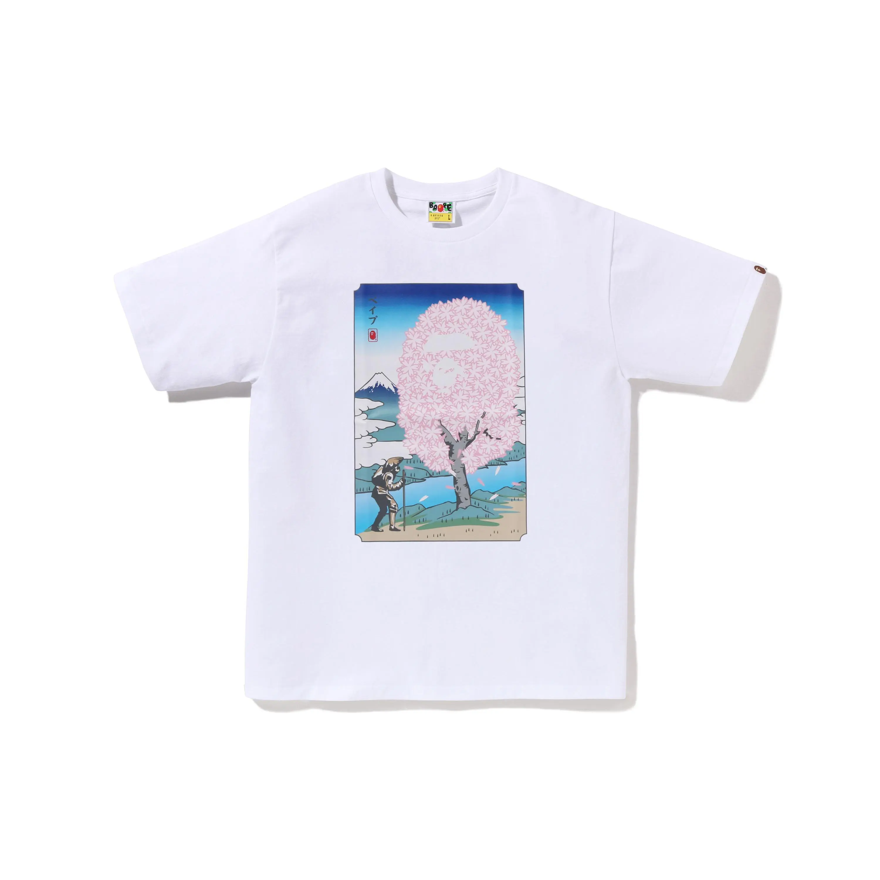 Bape Sakura Tree Tee (SS26) White - XL, XXL, XXXL