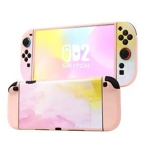 For Switch 2 Console TPU Case Ultra-Thin Lightweight Soft Shell Cover Controller Cover For Switch 2 Gamepad Accessories Anti-Scratch